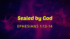 Sealed By God