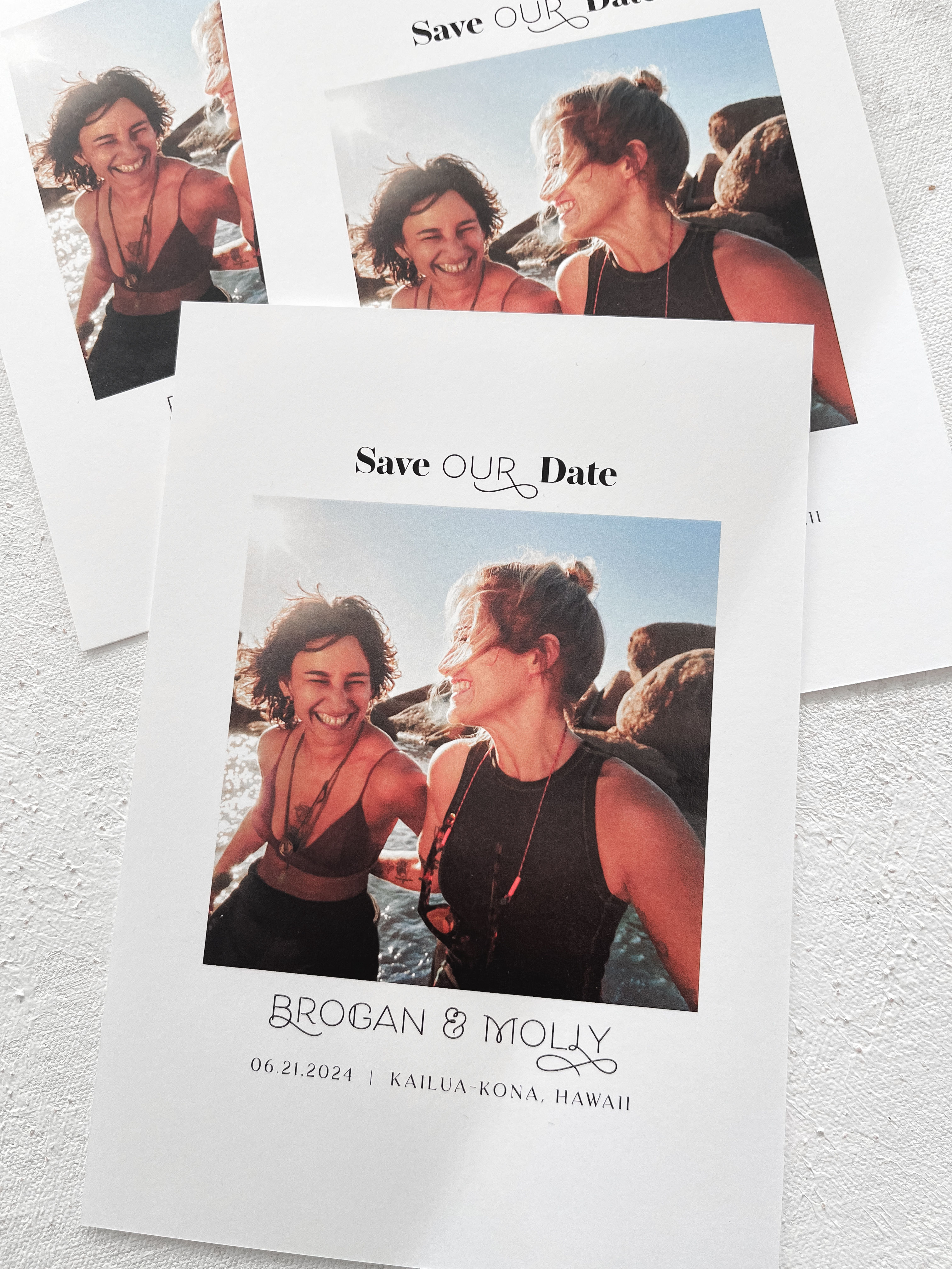 Save the Date with Blank Envelopes | Single Sided Style D07