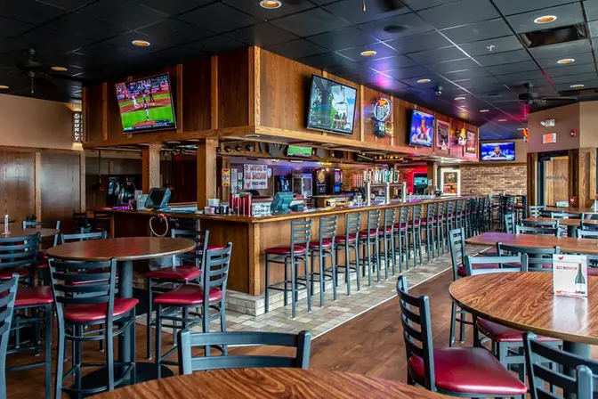 Interior of Red Hen Tap House
