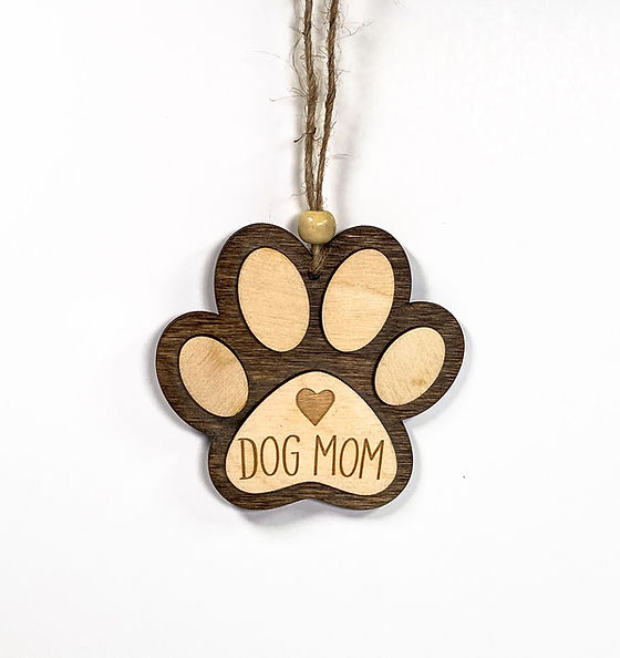 Dog mom ornament 2025