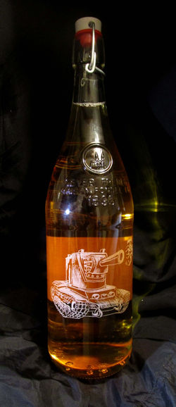 Char avec bombe personnalisée
