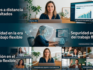 Líderes a distancia: Resultados, seguridad y cohesión en la era del trabajo flexible