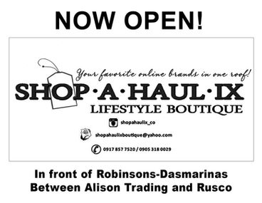 Flyers Shop•A•Halu•ix Lifestyle Boutique