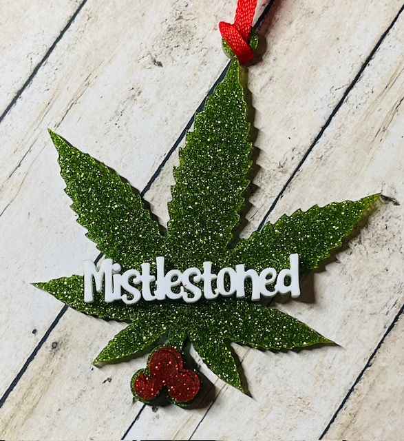 Mistlestoned Ornament