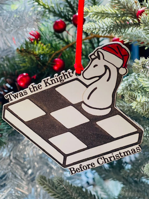 Chess Knight Twas the Knight Before Christmas