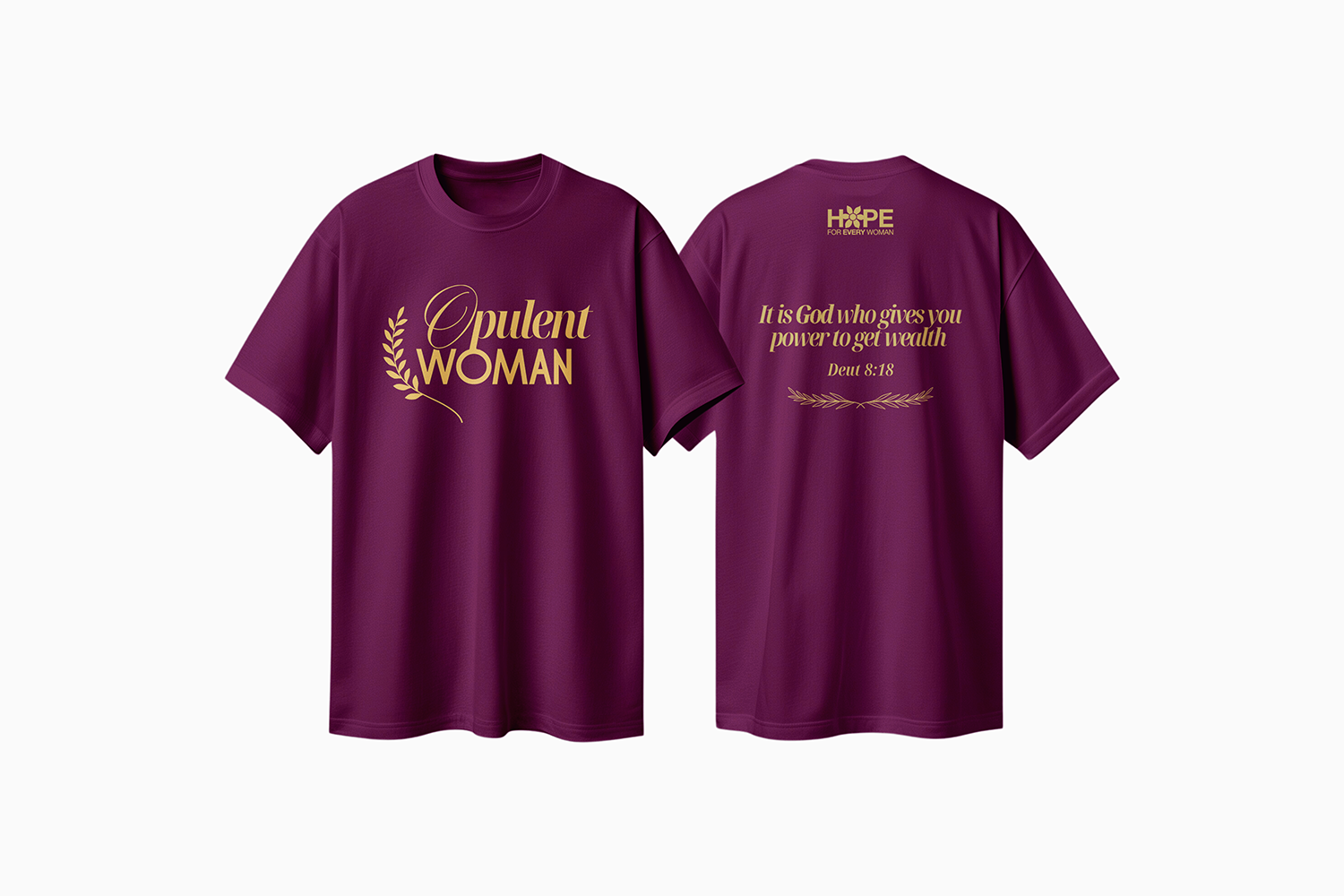 'Opulent Woman' T-Shirt Adult