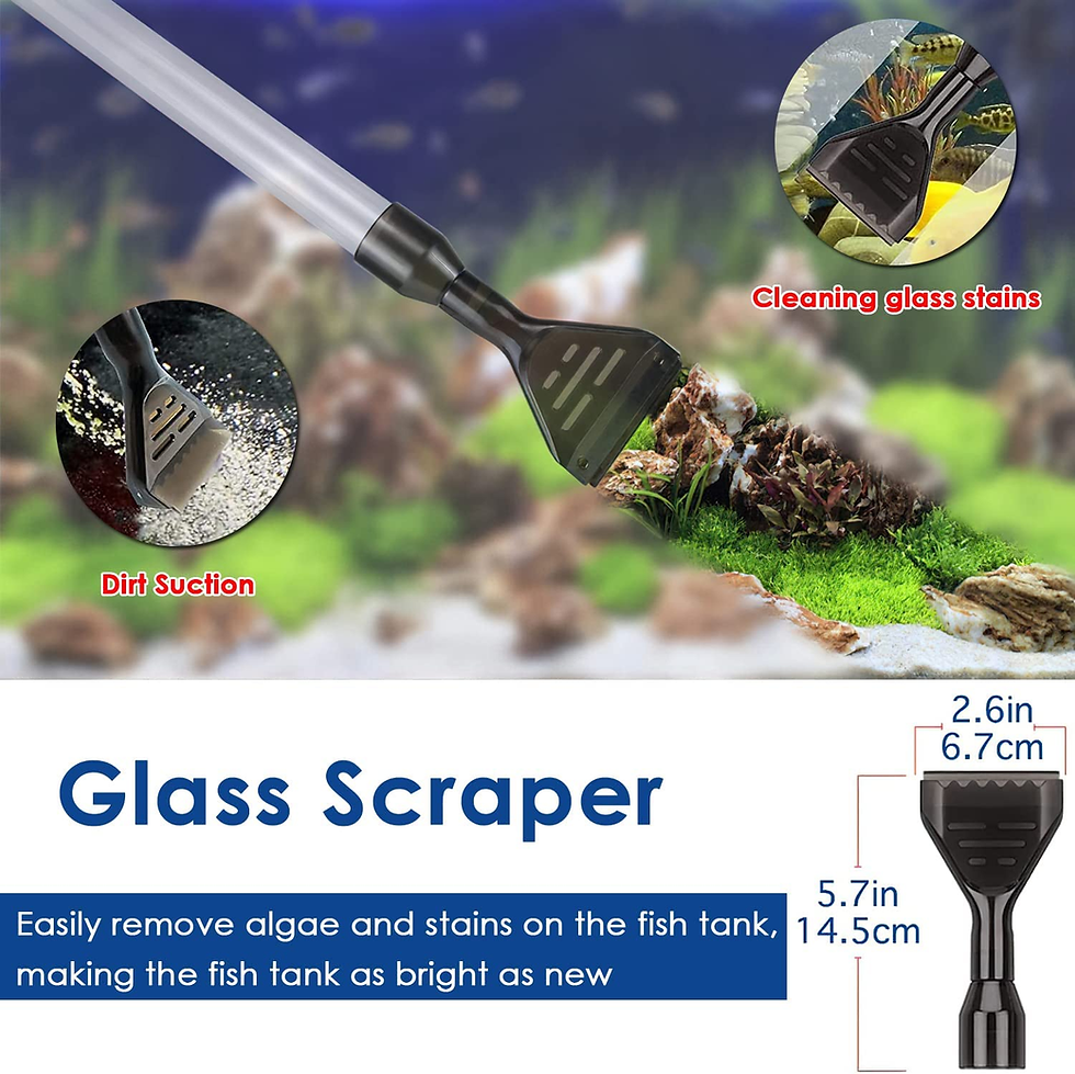 Thumbnail: Fish Tank Cleaner Kit, Quick Water Changer Aquarium Cleaning Accessories, Aquari