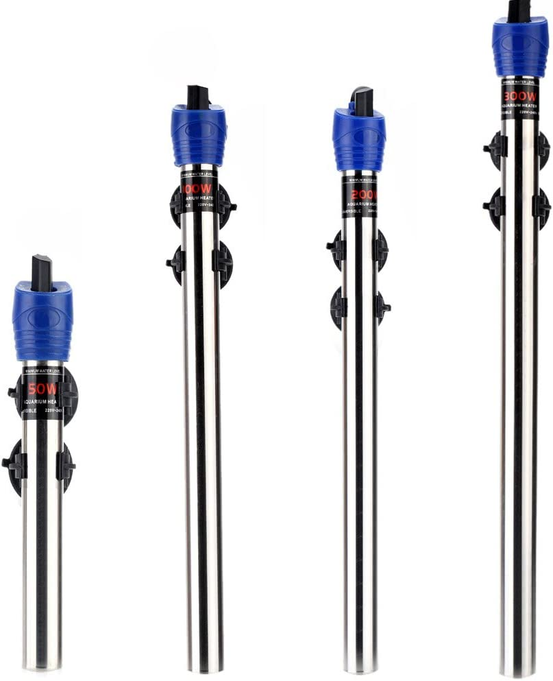 Thumbnail: 50W/100W/200W/300W/500W Submersible Aquarium Heater Aquarium Fish Tank Temperatu