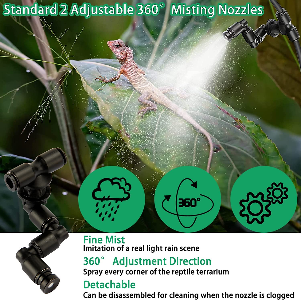 Thumbnail: Reptile Humidifiers Smart Misting System, Reptile Mister Automatic with Timer, T