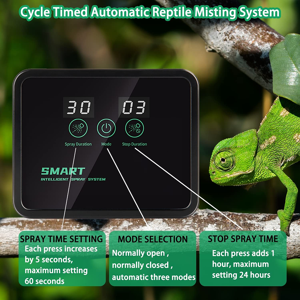 Thumbnail: Reptile Humidifiers Smart Misting System, Reptile Mister Automatic with Timer, T