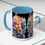 Thumbnail: Vibrant Floral Accent Coffee Mug, Drinkware for Coffee Lovers, Summer Home Decor