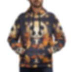 Fall Panda Unisex Plus Fleece Pullover Hoodie