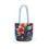Thumbnail: Vibrant Floral Canvas Tote Bag, Eco-Friendly Shopping Bag, Reusable Summer Bag
