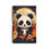 Thumbnail: Zen Panda Fall Spiral Sketch Book Blank or Lined Autumn Task Organizer