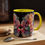 Thumbnail: Vibrant Floral Accent Coffee Mug, Drinkware for Coffee Lovers, Summer Home Decor