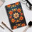 Thumbnail: Fall Flowers with Fall Colors Spiral Journal Blank or Lined