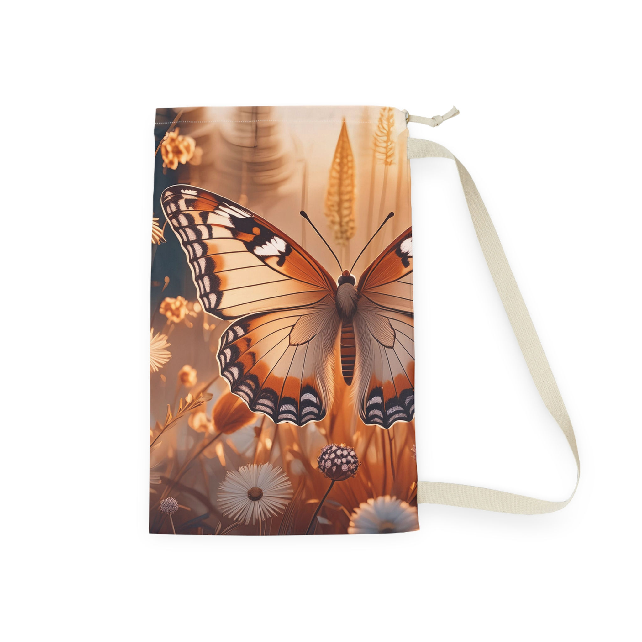 Boho Butterfly Over the Shoulder Yoga Bag Mindfulness Inspired