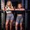 Thumbnail: PWR Scrunch Bum Grey Shorts