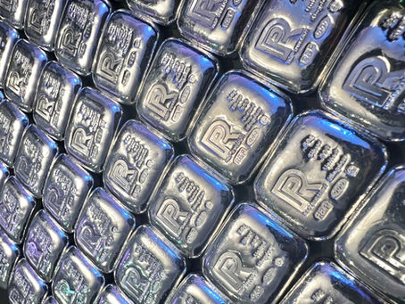 R&P .999 Silver Bullion Bars - Hallmarked Birmingham UK