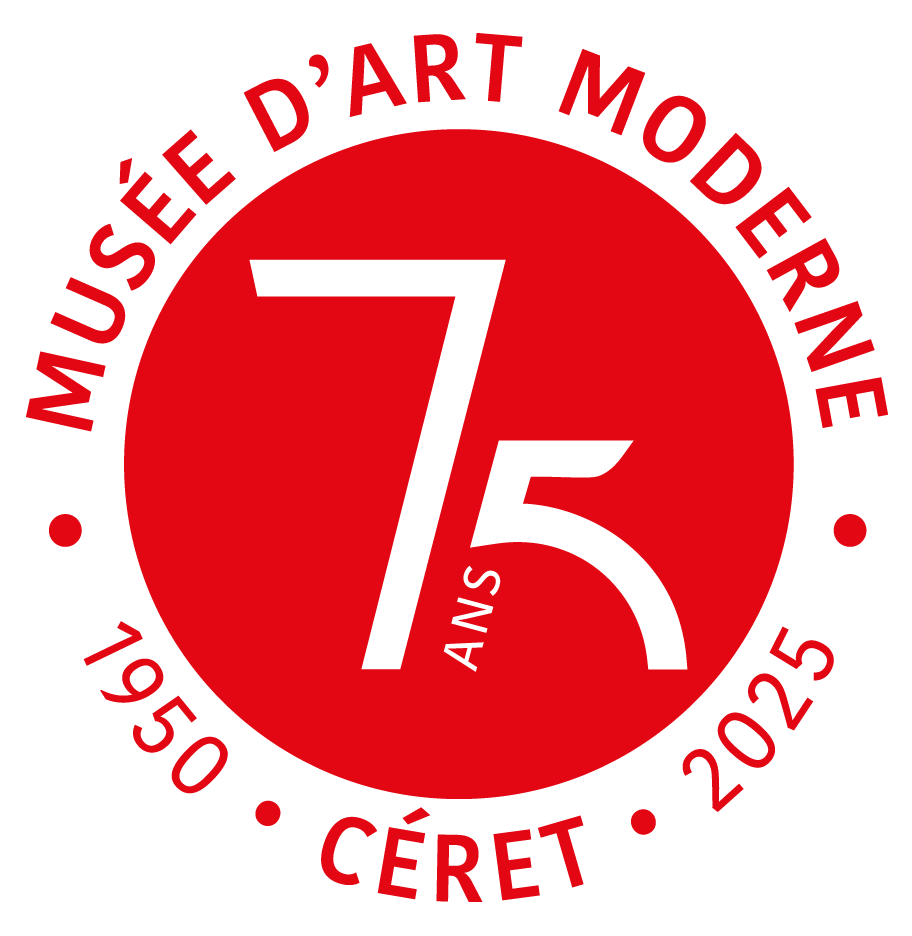 Logo des 75 ans du musée d'art moderne de Céret