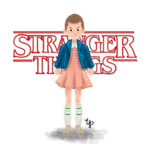 Eleven - Stranger Things.