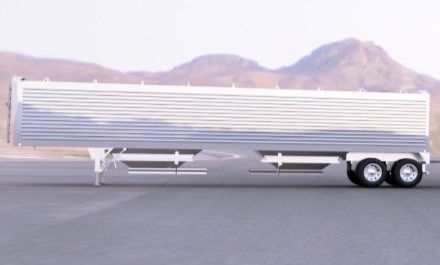 Thumbnail: 42FT Hopper/Grain trailer kit 1/24-1/25