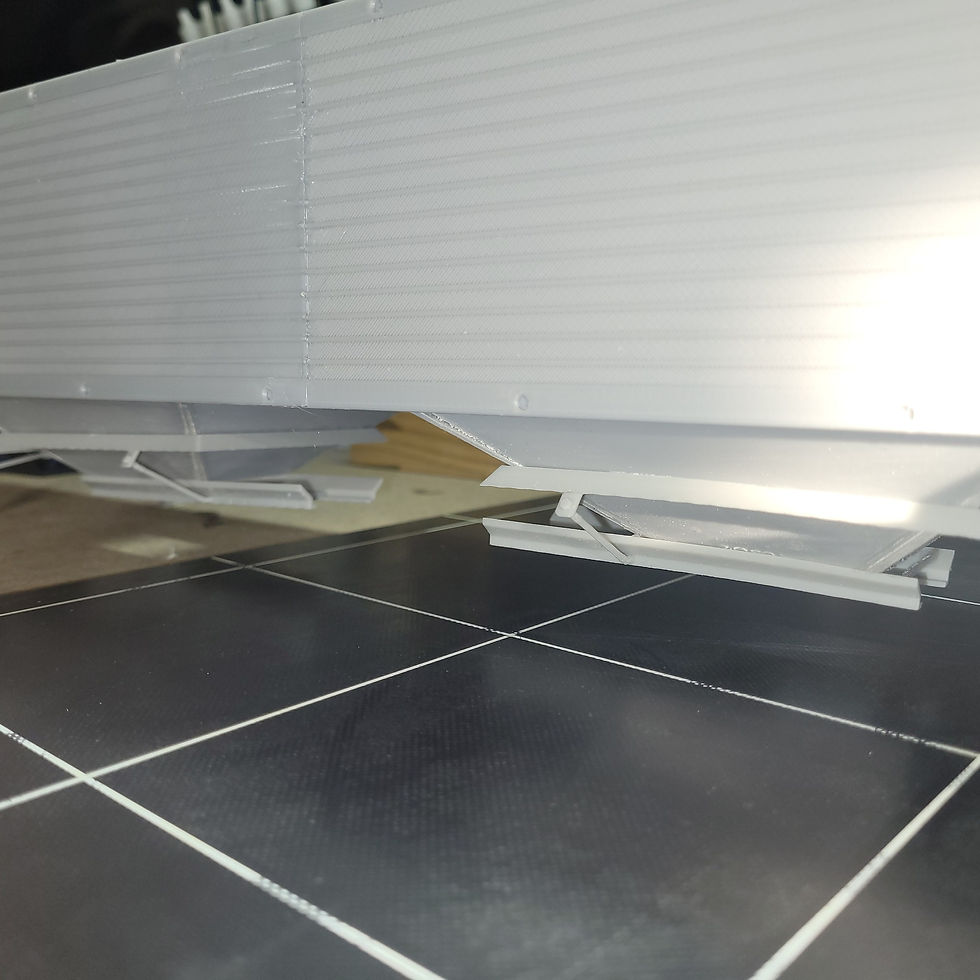 Thumbnail: 42FT Hopper/Grain trailer kit 1/24-1/25