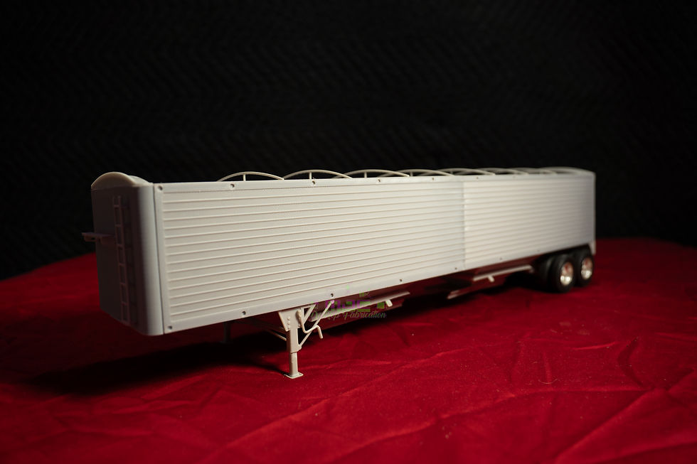 Thumbnail: 42FT Hopper/Grain trailer kit 1/24-1/25