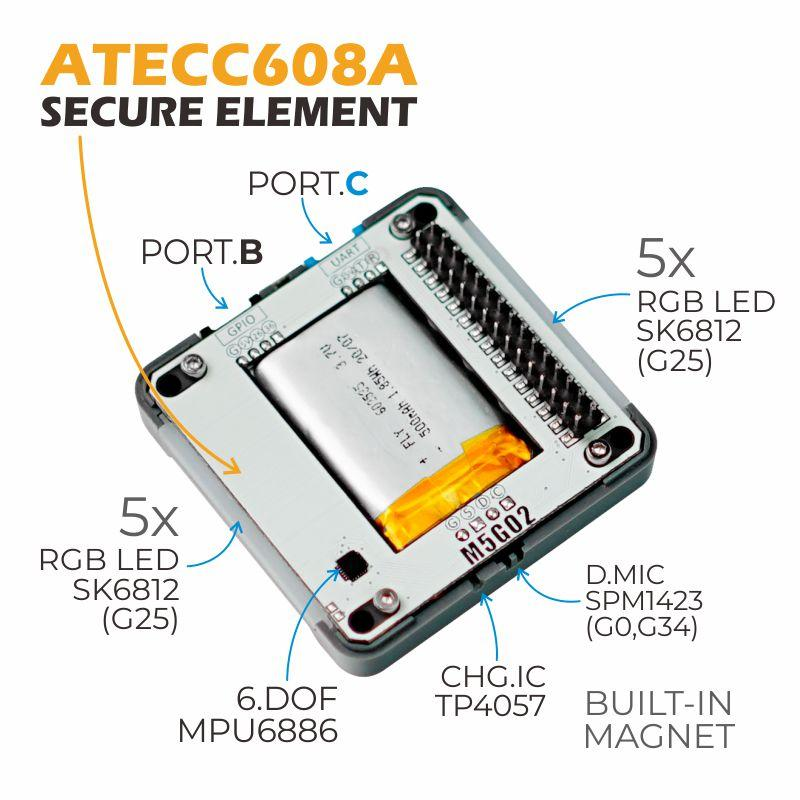 Thumbnail: Official  Core2 ESP32 Iot Development Kit for AWS Iot Edukit