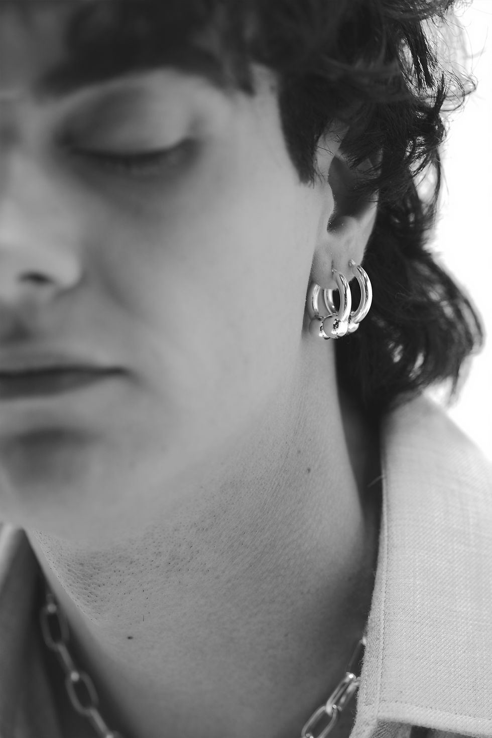 Thumbnail: Orecchini Kali argento