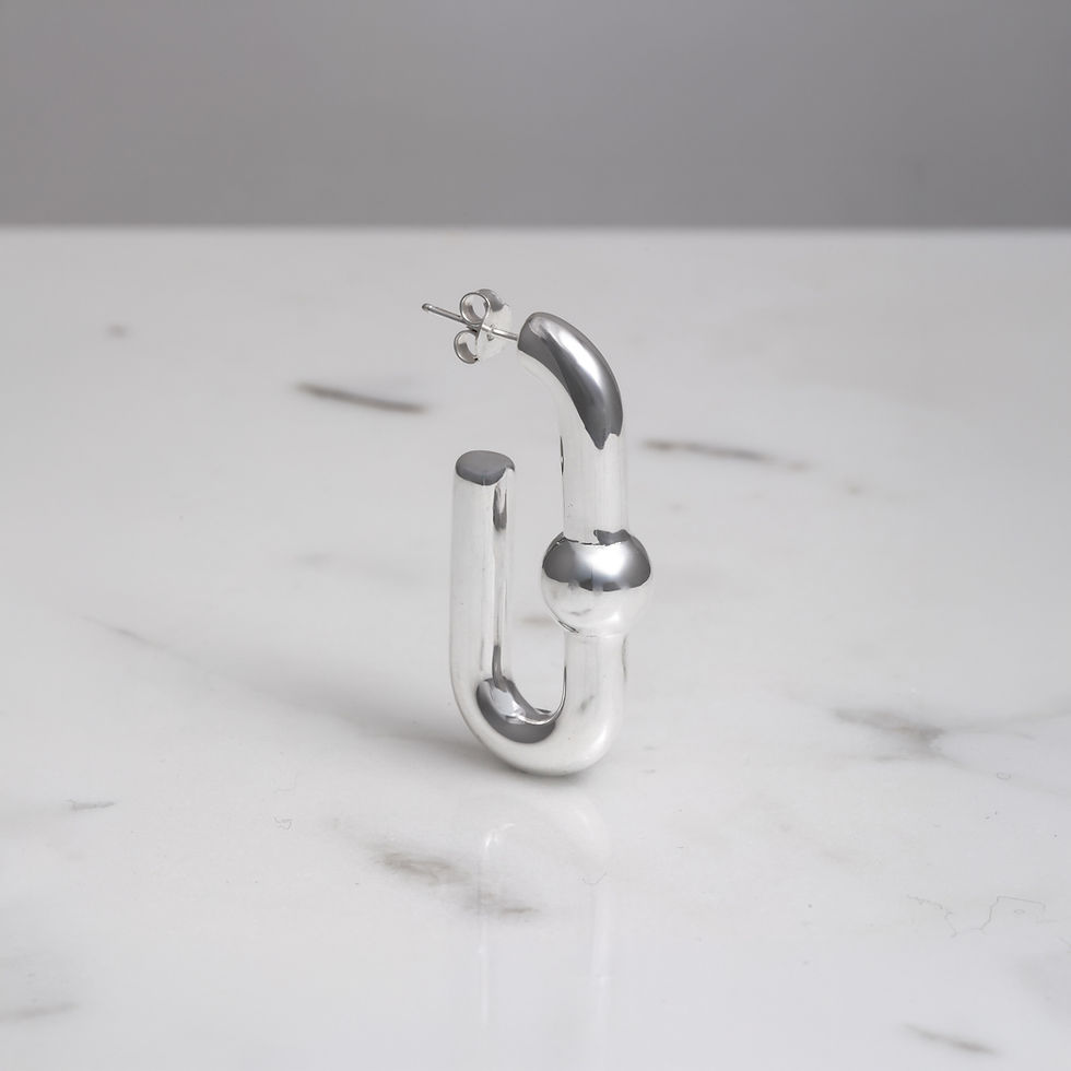 Miniatura: ORECCHINI GERTRUDE — Argento 925