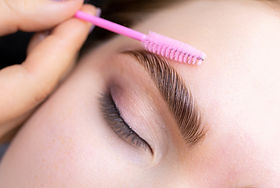 Missoula's ideal brow lammination treatments that straightens and lifts eyebrows.