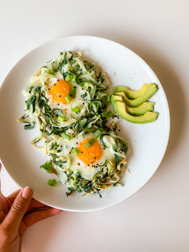 Zucchini Egg Nests