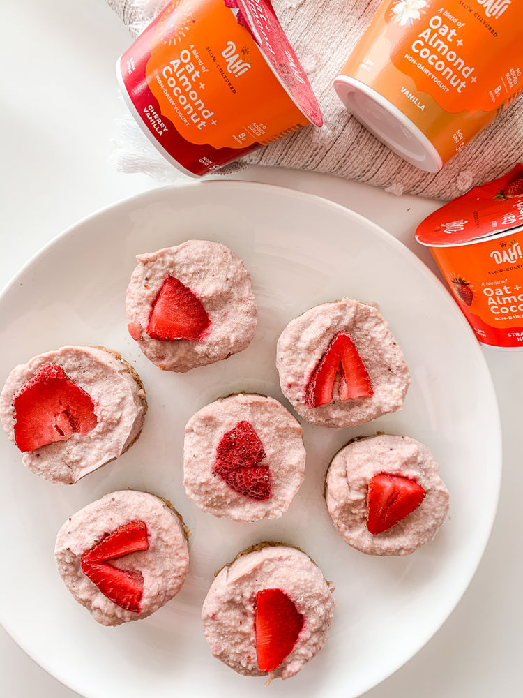 Frozen Yogurt Cheesecake Bites