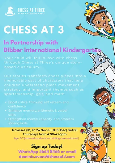 Chess at Three