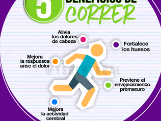 ¿Sabes que tan beneficioso es correr?