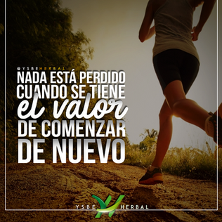 Nada está perdido cuando se tiene el valor de comenzar de nuevo