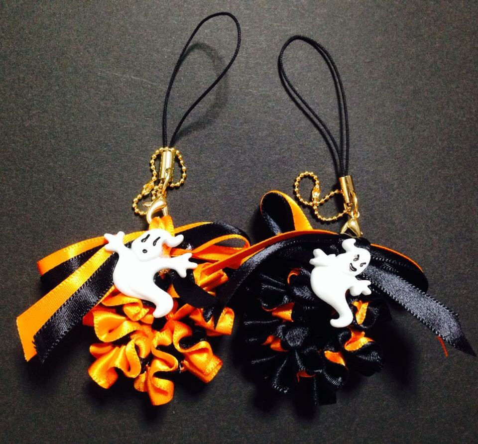 ハロウィーンフリルストラップ