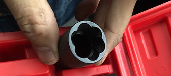 Stripped Lug Nut Removal Tool