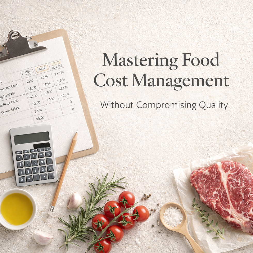 Mastering Food Cost Management Without Compromising Quality