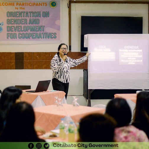 ORIENTATION ON GENDER AND DEVELOPMENT FOR COOPERATIVES