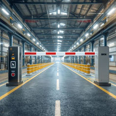 Upgrade your weighbridge operations with SKN automatic boom barrier integrated with ANPR camera and full AI detection. Enhance security, accuracy, and automation with intelligent vehicle management solutions.