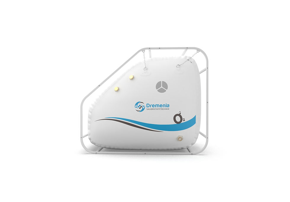 Dremenia Comfort HBOT Sitzkammer Seitenansicht