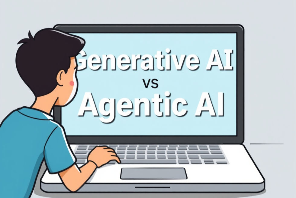 Generative AI vs Agentic AI
