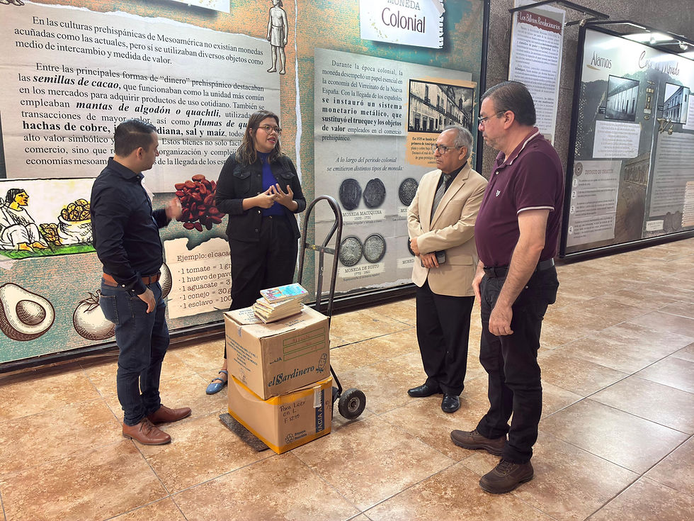 Diputados de Morena impulsan el acceso a la lectura con donación de libros a Canaco del Évora