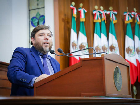 Ante el Pleno, diputado Marco Antonio Zazueta emite análisis sobre el Sistema Nacional Anticorrupción y sus desafíos futuros