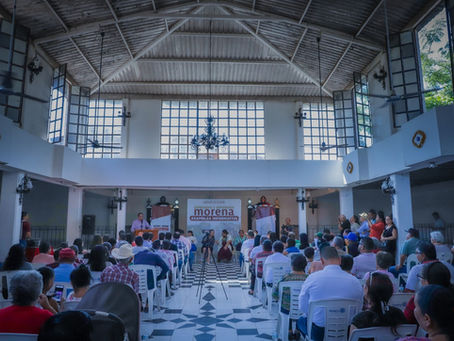 Presenta morena asamblea informativa en Rosario, y se comprometen con su bienestar