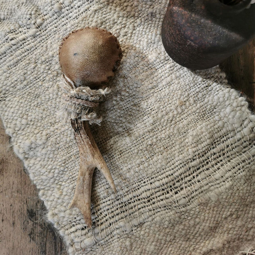Thumbnail: Raw hide rattle