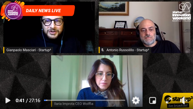 Wolffia Ospite di Startup3 content media
