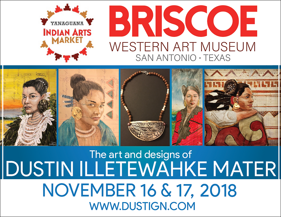 Ill be at the 5th annual Yanaguana Indian Arts Market.